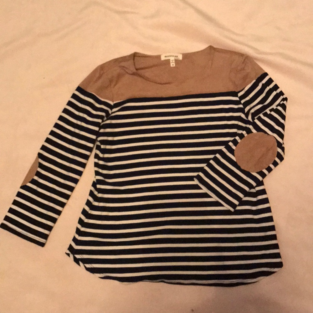Closet Closing 10/9! Navy & White Striped Shirt